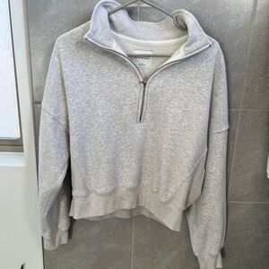 Abercrombie & Fitch Quarter Zip - Small